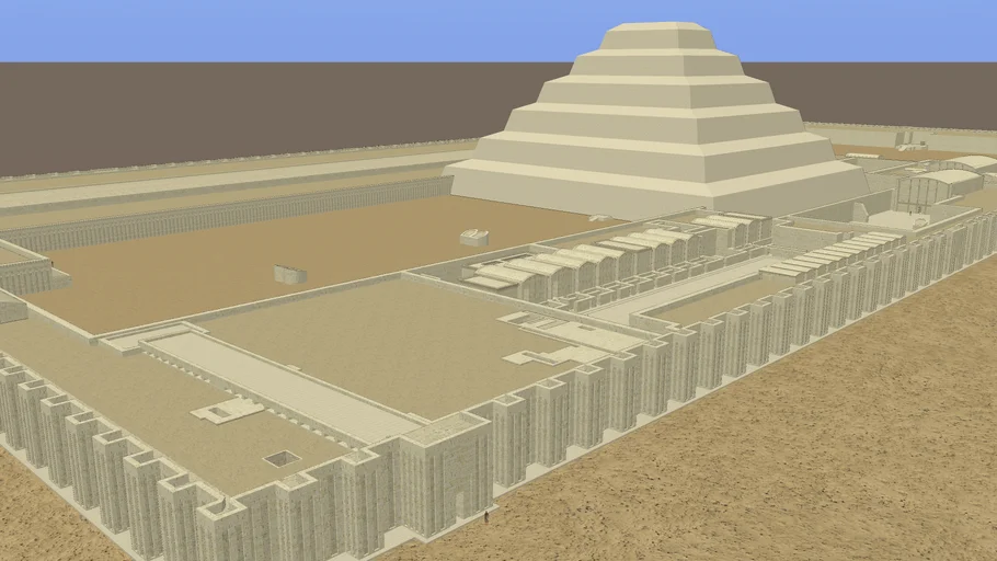 Step Pyramid | 3D Warehouse