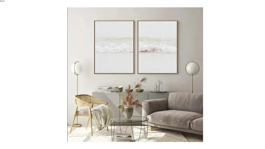 Quadros Decorativos - Coleção Assinada Liliane Oliveira - Quatro Lados Quadros
