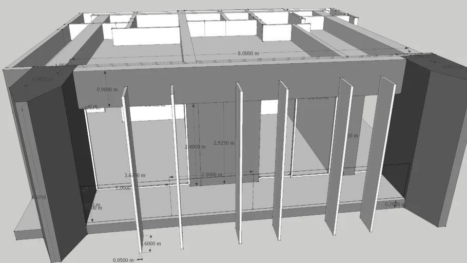 LOUVER VERTICAL AND BALUSTRADE
