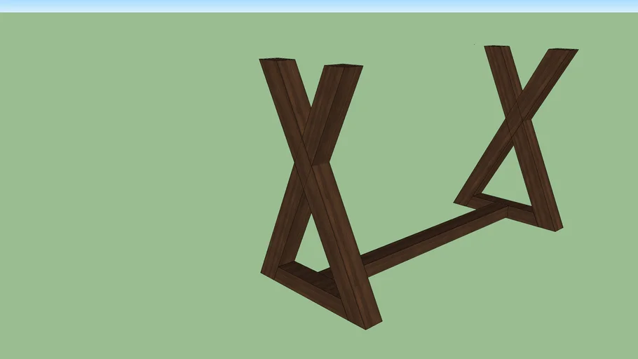 Table X-Base | 3D Warehouse