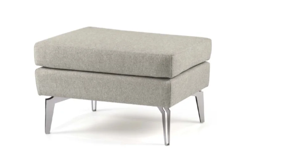 beige ottoman