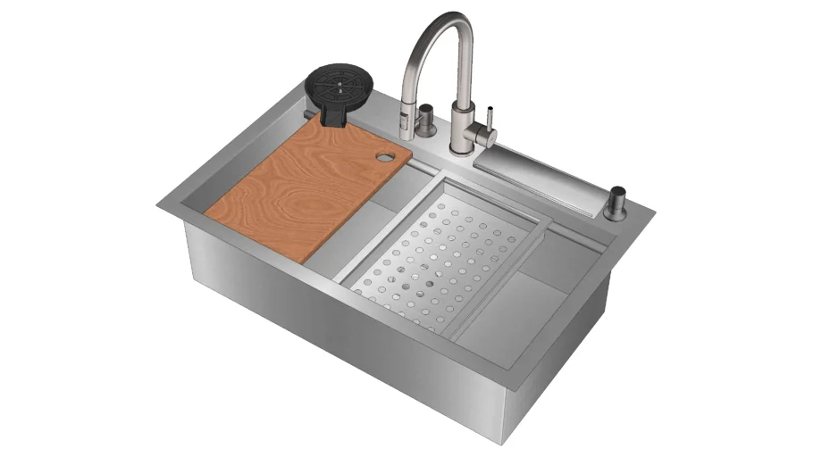 Cuba Gourmet Premium Torneira Cascata Lavador Copos