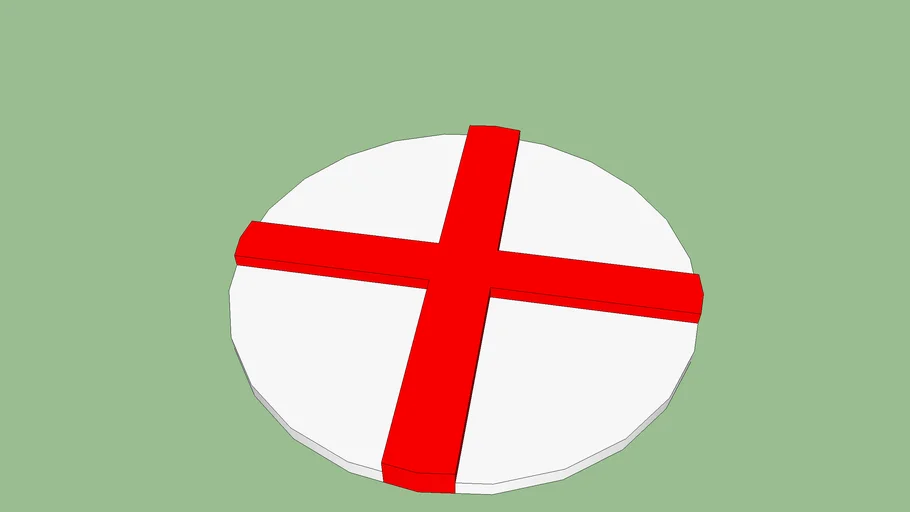 England circle national flag