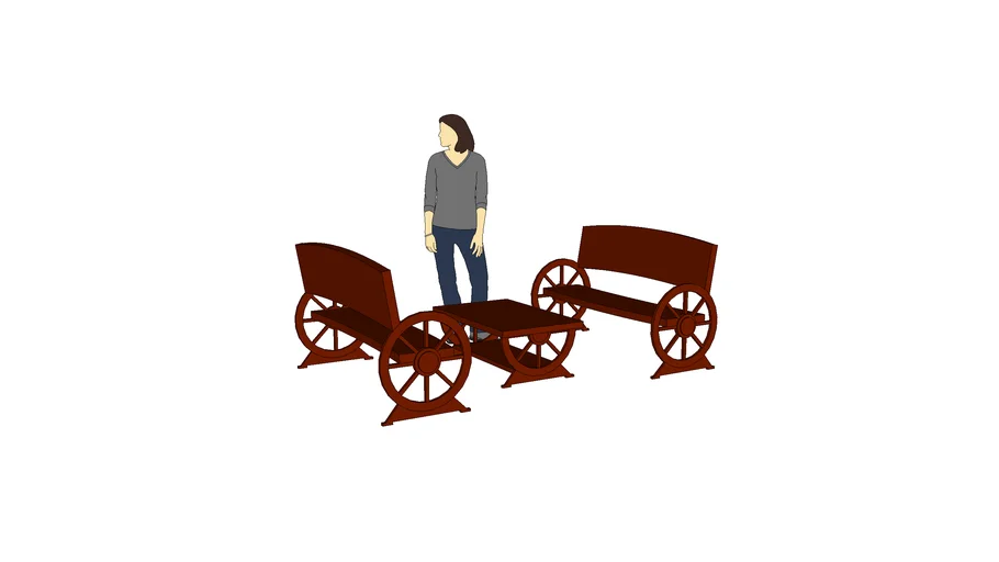 wheel bench