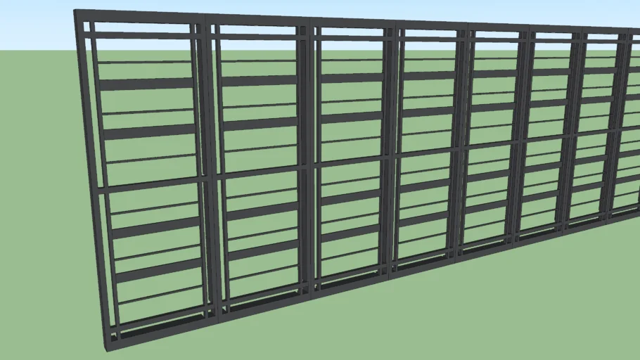 Main gate fence