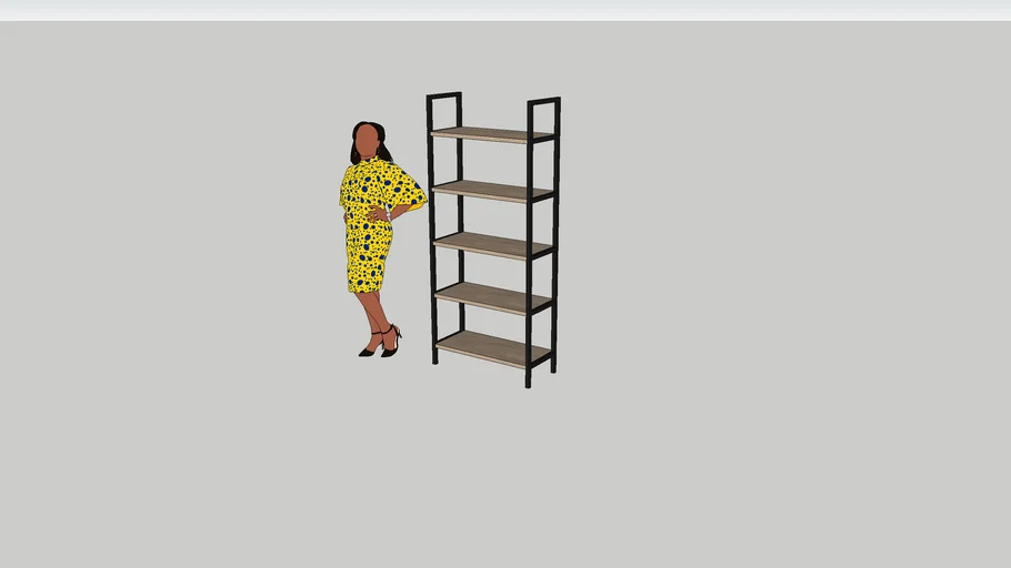 Target - 72" 5 Shelf Loring Ladder Bookshelf - Project 62™