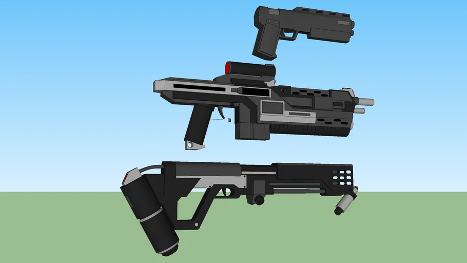Old weapon models