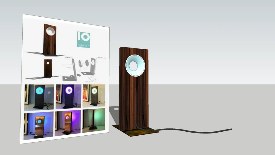 Lampe led IO | 3D Warehouse