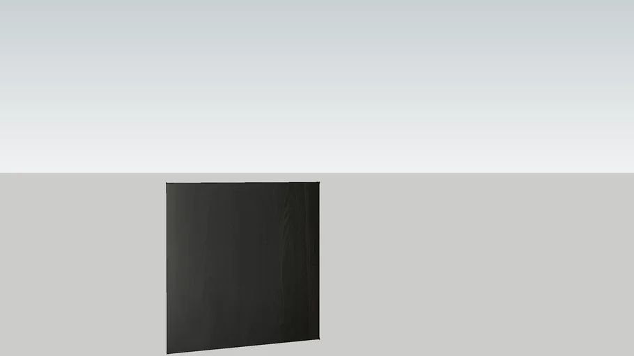 IKEA BESTA Façade LAPPVIKEN 60x64 brun noir