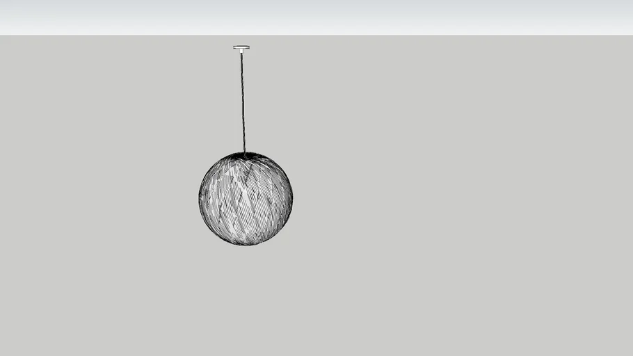 bamboo lamp rond hk living