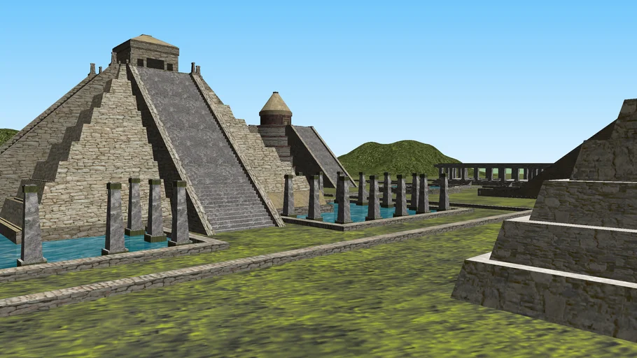 Aztec temple | 3D Warehouse
