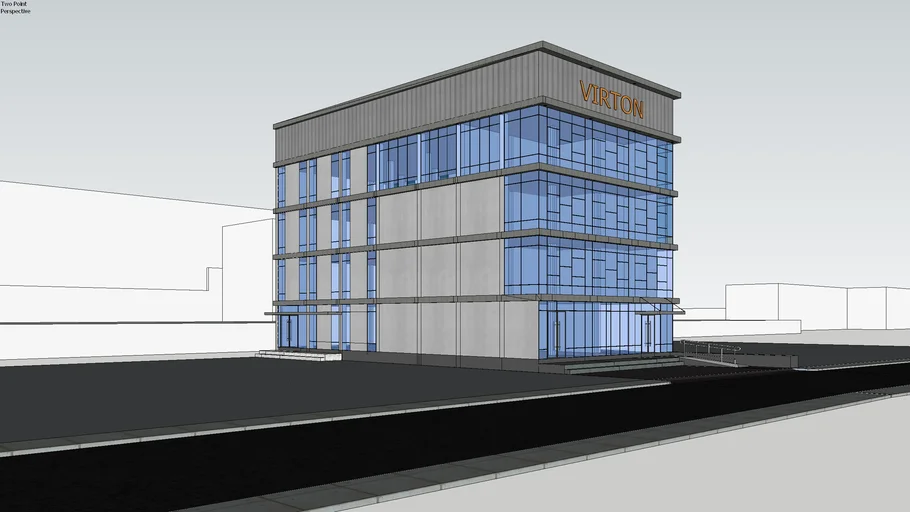 FOUR STOREY COMMERCIAL BUILDING