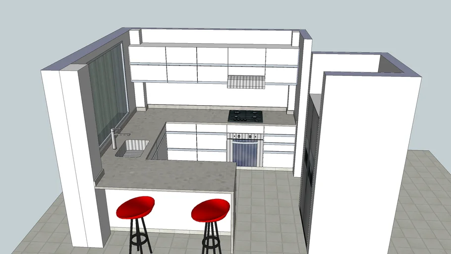 COCINA EN U