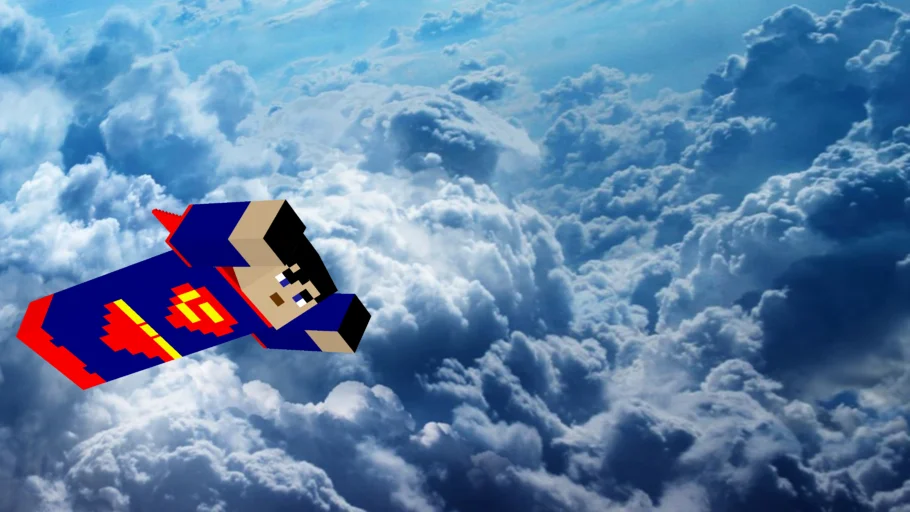 Minecraft superman
