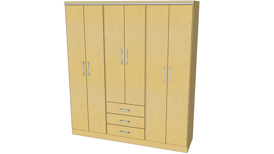 Guarda roupa 6 
