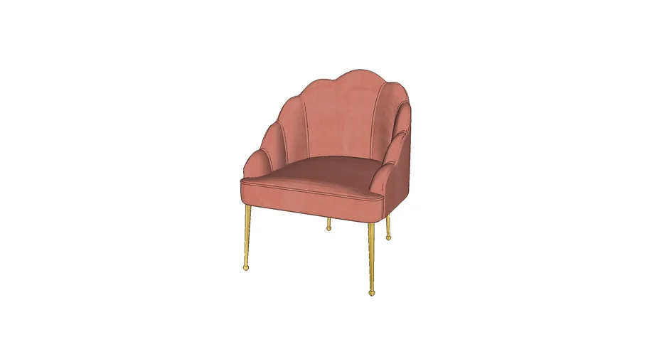 Dazy Lounge Chair (Pink)