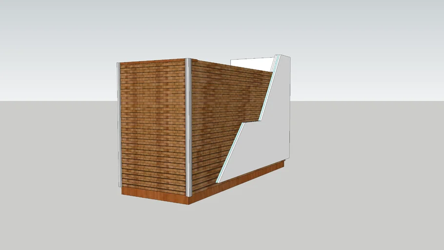 WAP Mueble de Recepcion para clinica