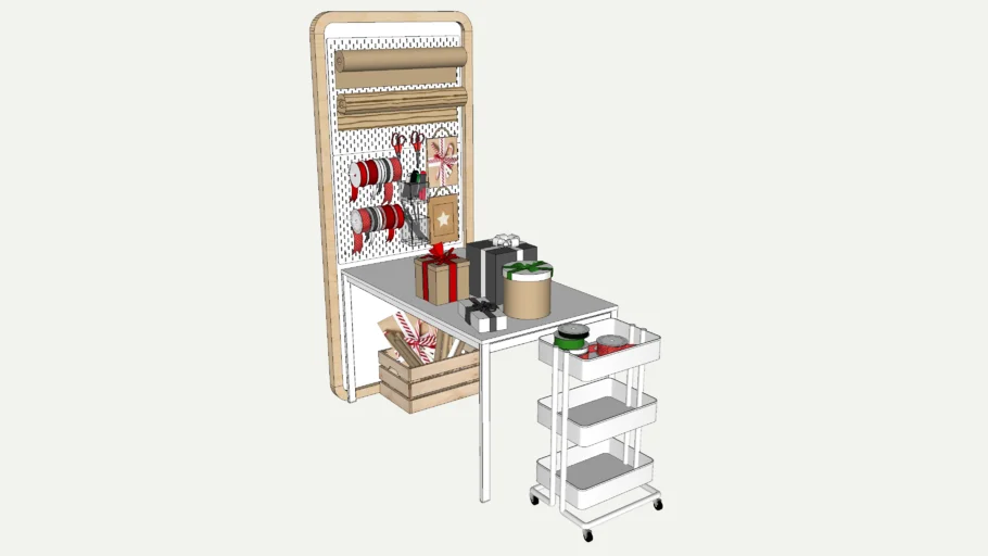 Gift Wrapping Station Ikea