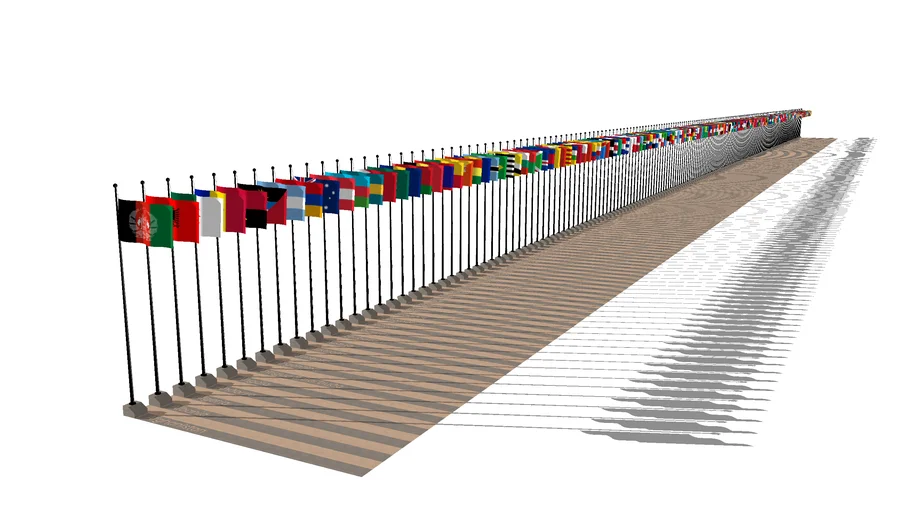 Global/International Flag Set