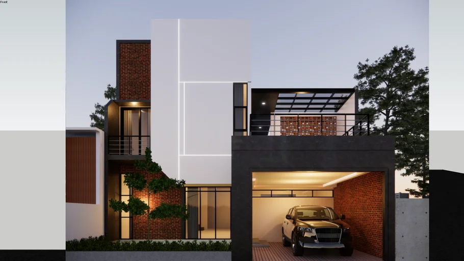 RUMAH INDUSTRIALIS 2 LANTAI