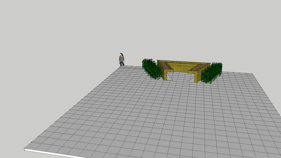 Raised Flower Bed