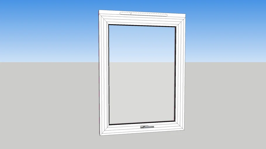 Single vent window