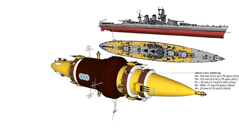 Littorio-Class Battleship