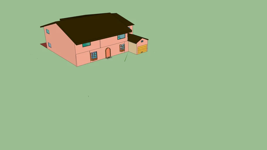 the simpsons house