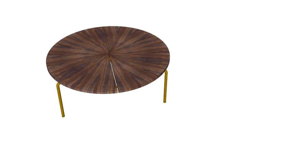 CB-361 Circular Coffee Table Rosewood