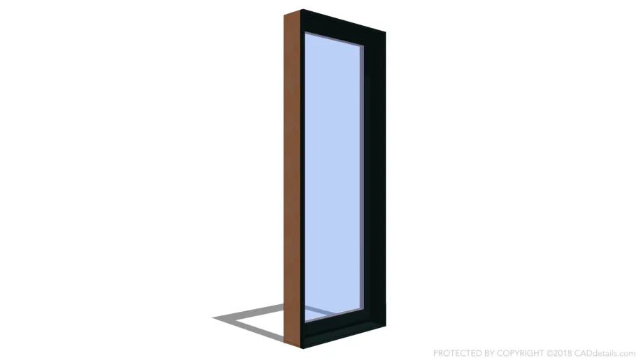 Contemporary Collection inswing hinged French Door