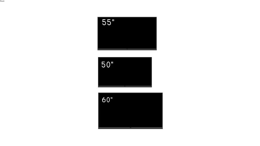 TV 50" ,55" ,60 "
