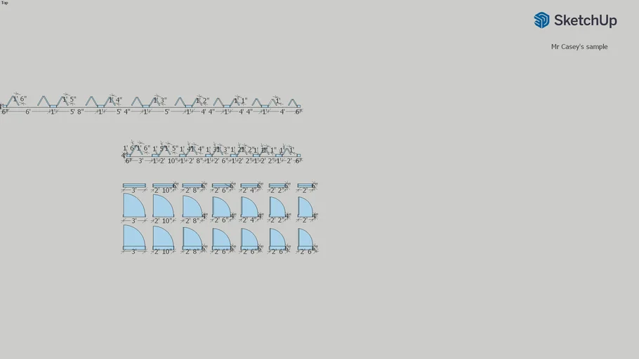 2D Door and Window Plan View Symbols