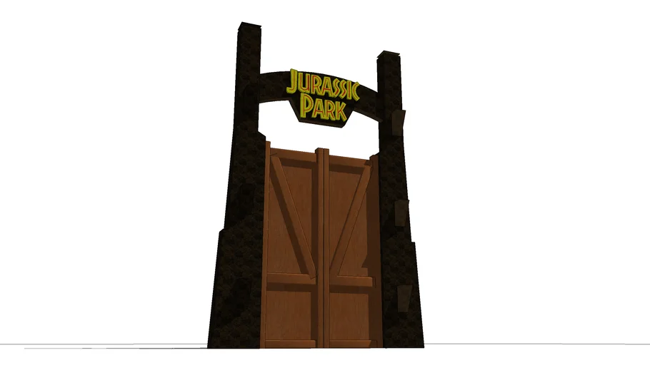 Jurassic Park Main Gate