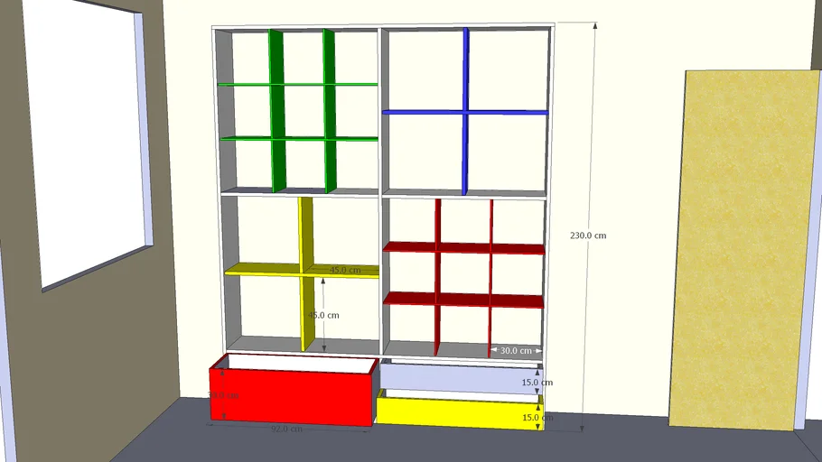 box shelf