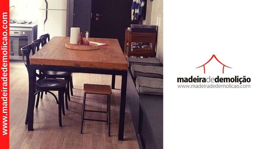 MESA DE MADEIRA - MESA RUSTICA - FLUTUANTE 1,80M