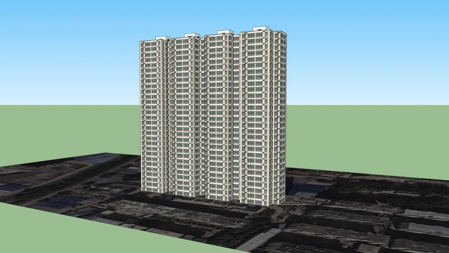 太原市小东留村滨河西小区高层住宅楼