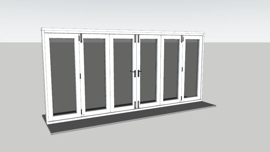 Window Wise - Folding Sliding Door (6 Doors - Centre Opening)