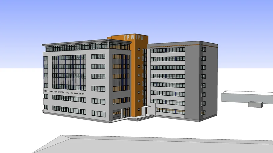 Entwurf Centrum Für Luft und Raumfahrt - Ziebell Bülow+Partner