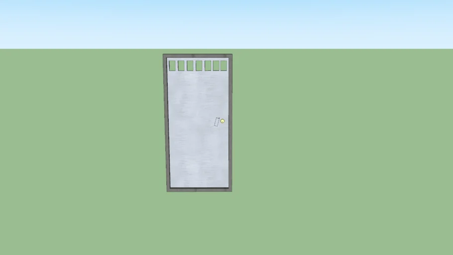 PUERTA DE METAL