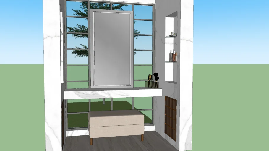 vanity make up  tocador