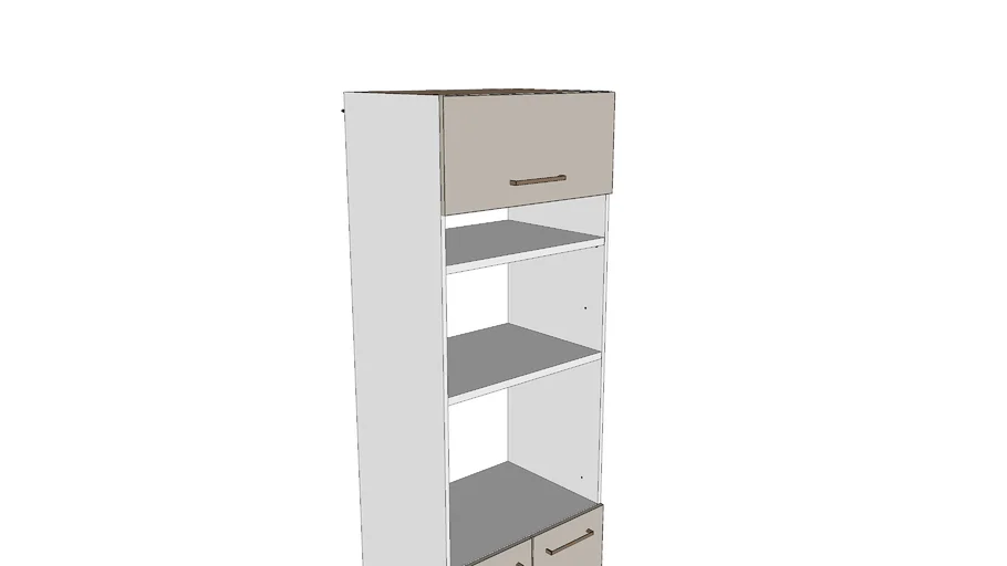 Torre Quente G26755PRAG - Branco/Cinza