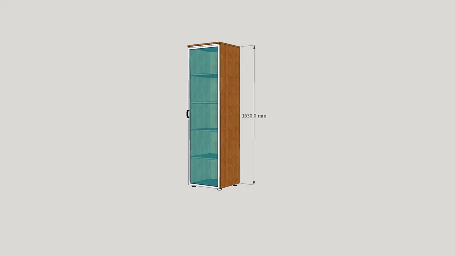 Tall Cabinet with glass door