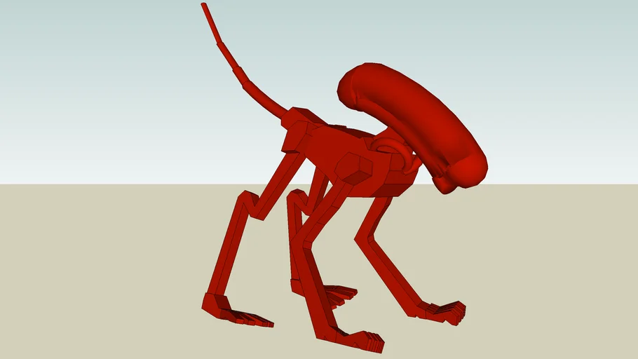 Dog Burster alien