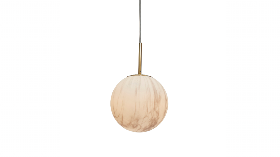 it's about RoMi - Carrara Hanging lamp globe M