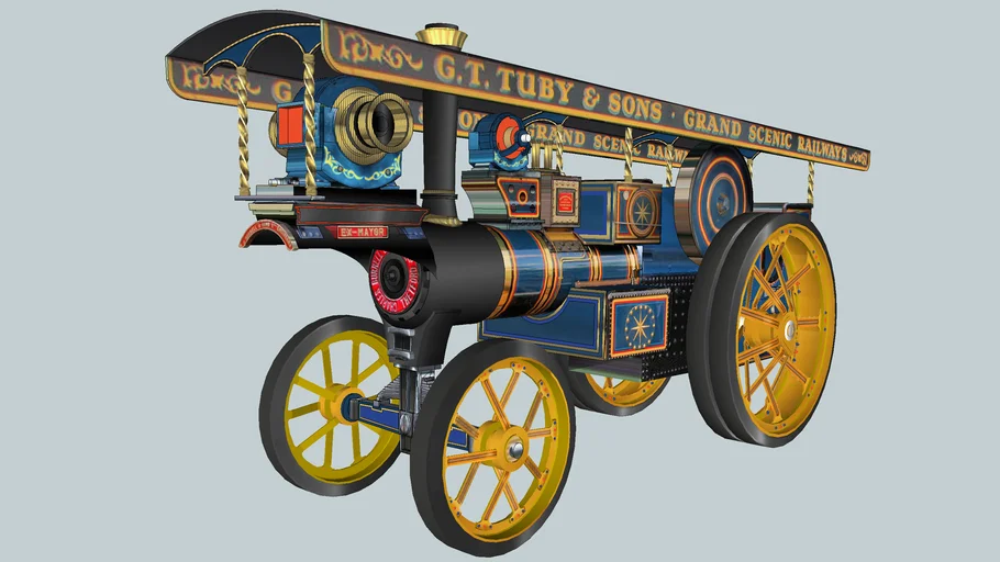 Burrell "Showmans" 4000..."Ex-Mayor... 1925