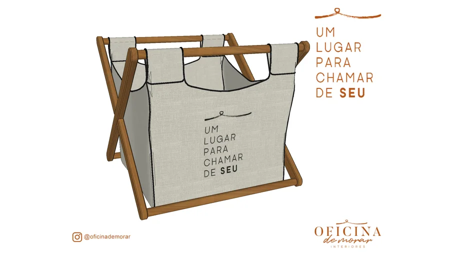 Decoração Cesto Um Lugar Pra Chamar de Seu!