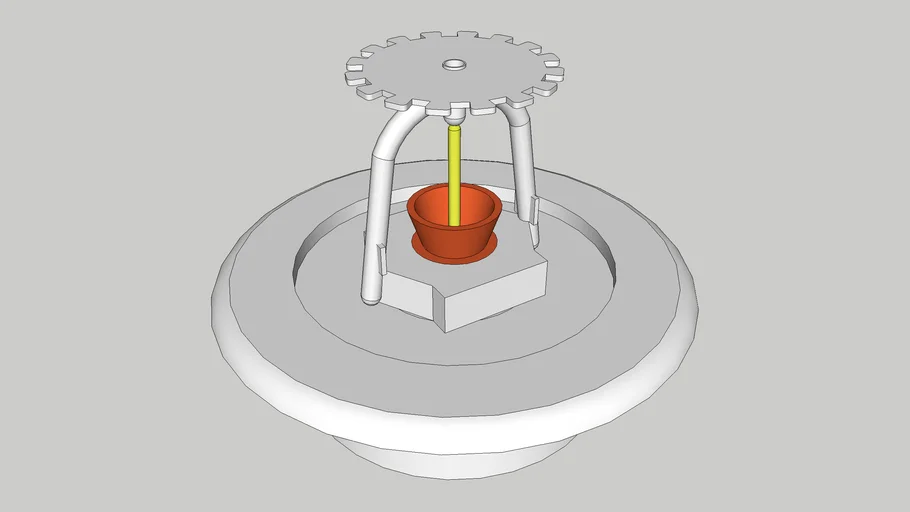 Fire Safety Sprinkler - Detailed