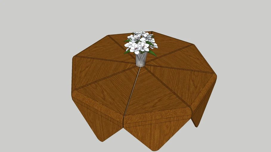 Wooden Centre Table / Coffee Table
