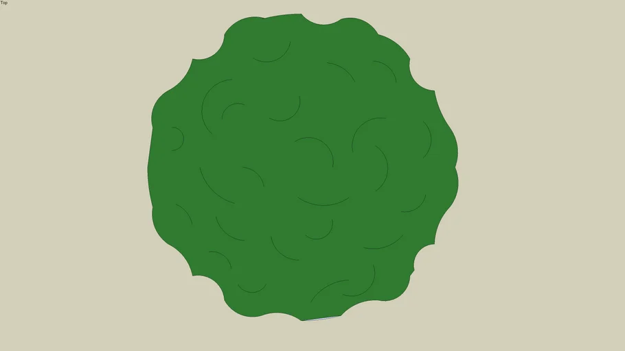 2d Tree Flat | 3D Warehouse