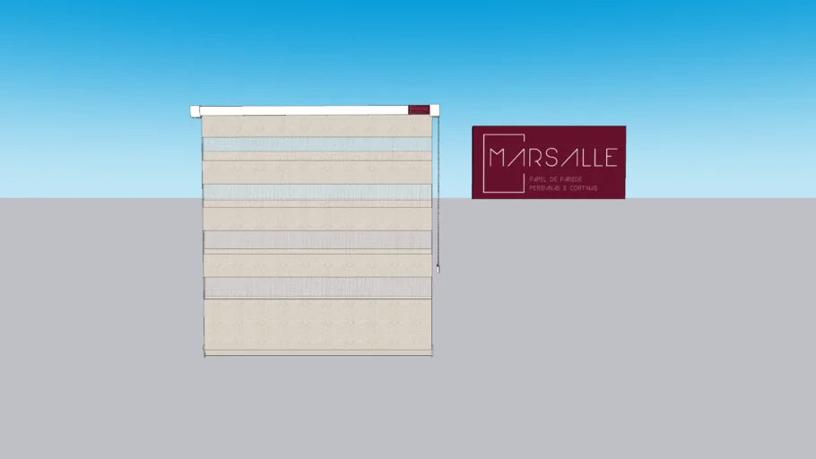 Persiana Rolo Dupla Marsalle